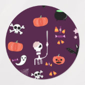 ハロウィン ラベル (デザイン2)
