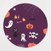 ハロウィン ラベル (デザイン1)