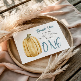 ハロウィン　リトルパンプキン　男子　誕生日　ありがとう サンキューカード