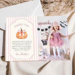 ハロウィン リトルブー おばけ かわいい バースデー 写真 サンキューカード