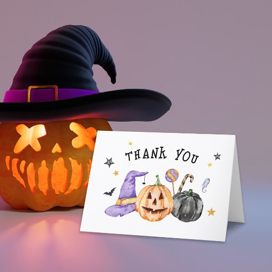 ハロウィン リトルブー 感謝カード