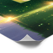 ハロウィン レター D フレンドリー ヴァンパイア 教室 壁 ポスター (角)