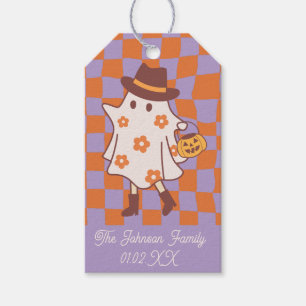 ハロウィン レトロ おばけ 魔女 トリック オア トリート ギフトタグ