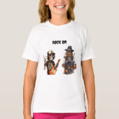 ハロウィン・ロックオン Tシャツ (正面)