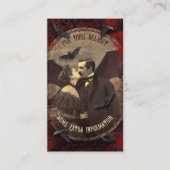 ハロウィン　ロマンチック　ドラキュラ　イベント詳細　ＱＲコード エンクロージャーカード (正面)