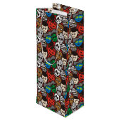 ハロウィン ワインギフトバッグ (裏面アングル)