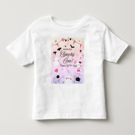 ハロウィン・ワン 誕生日 トドラーTシャツ