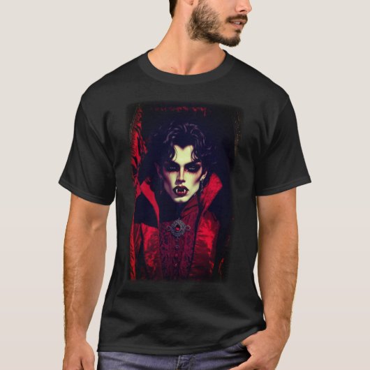 ハロウィン ヴァンパイア Tシャツ (正面)