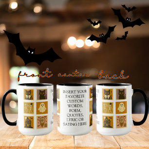ハロウィン ヴィンテージ オリジナルスタンプ マグカップ 女性用