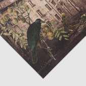 ハロウィン ヴィンテージ デコパージュ 幽霊屋敷 薄葉紙 (詳細)