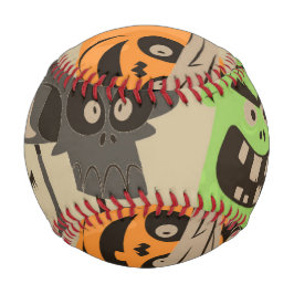 ハロウィン ヴィンテージ パターン ベースボール