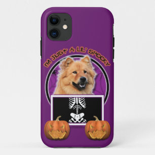 ハロウィン-不気味なちょうどLil -チャウチャウ- Cinny iPhone 11 ケース
