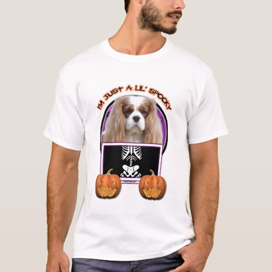 ハロウィン-不気味なちょうどLil -騎士- Blenheim Tシャツ (正面)