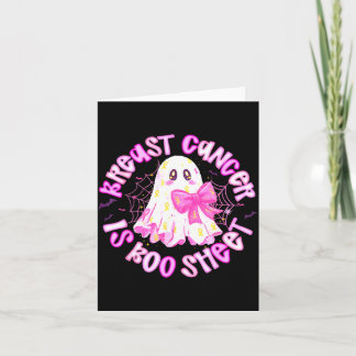 ハロウィン 乳がんはbooシート カード