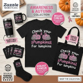 ハロウィン 乳がん ジョーク Tシャツ