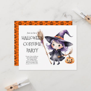 ハロウィン 仮装パーティー 招待状   不気味な