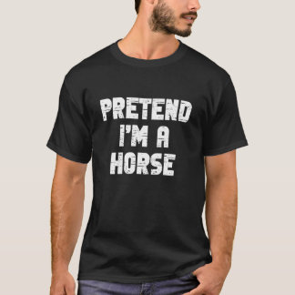 ハロウィン 仮装 馬 コスチューム 面白い 怠け者 キッズ Tシャツ