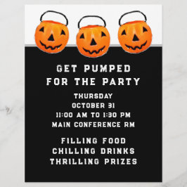 ハロウィン 会社イベント フライヤー