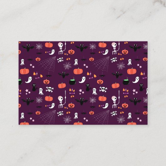 ハロウィン 割引カード (正面)
