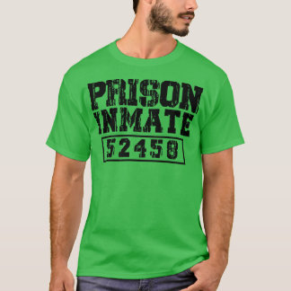 ハロウィン 受刑者 刑務所 メンズ レディース 衣装 ゆるいコスチューム Tシャツ