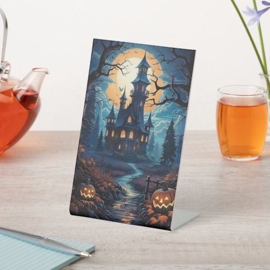 ハロウィン🎃 台座サイン (インサイチュ)