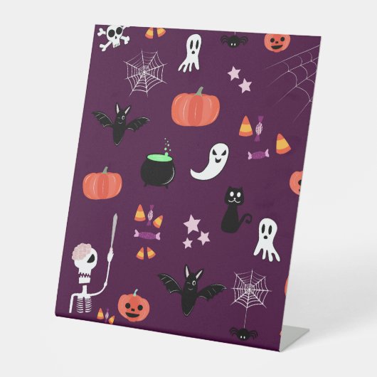 ハロウィン 台座サイン (正面)