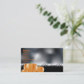 ハロウィン 名刺 (スタンド正面)