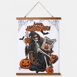 ハロウィン 壁掛けタペストリー 城 怖い 吊り下げ型タペストリー