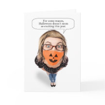 ハロウィン 女性 Covid フェイスマスクを着用