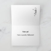 ハロウィン-姉妹のための不気味な墓地、 カード (内部)