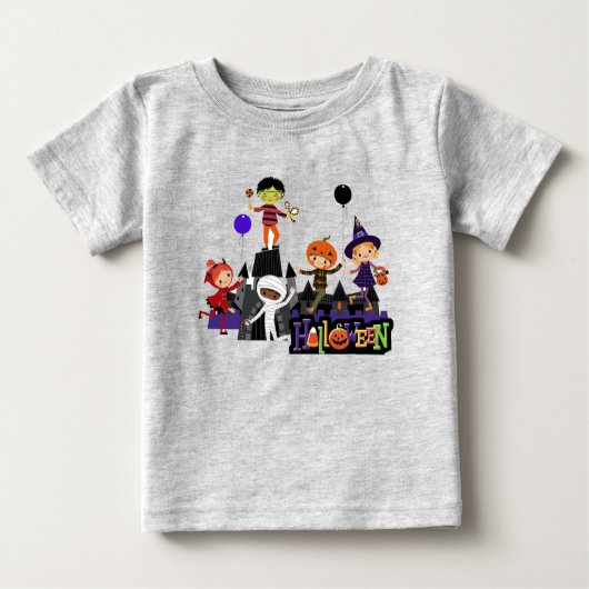 ハロウィン 子供 衣装 幼児 ベビーTシャツ (正面)