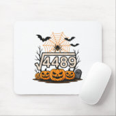 ハロウィン 平方根 4489 67 おもしろ 数学 先生 Tシャツ マウスパッド (マウス)