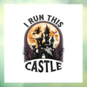 ハロウィン 幽霊城 ウィッチ 月 ヴィンテージTシャツ_ ウィンドウサイン (シート3)