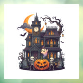 ハロウィン 幽霊屋敷 スケルトン パンプキン ゴースト Cr ウィンドウサイン (シート3)