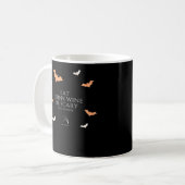 ハロウィン 引用 食べる 飲む コーヒーマグカップ (正面左)