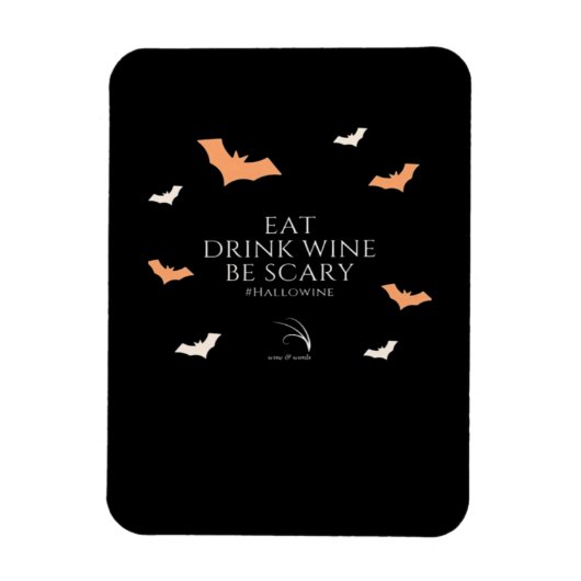 ハロウィン 引用 Eat Drink マグネット (縦)