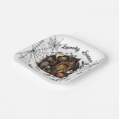 ハロウィン 👻 怖い季節 💀 紙皿 (傾斜あり)