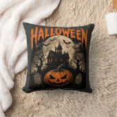 ハロウィン、恐怖に眠れ クッション (ブランケット)