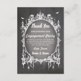 ハロウィン 感謝を伝える ゴシックフレーム ウェディング カード