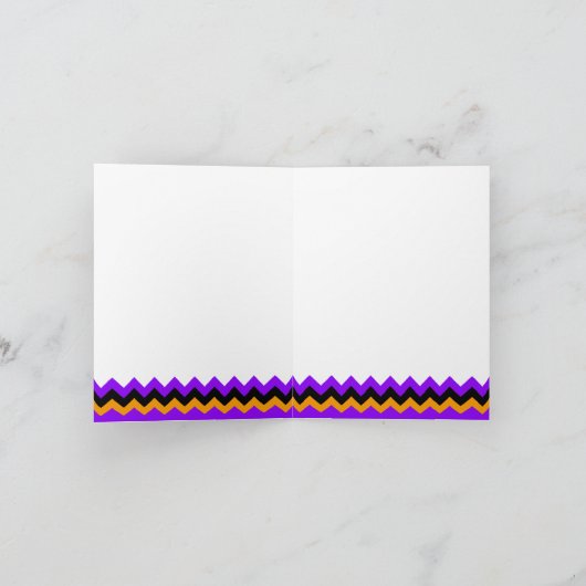 ハロウィン 感謝カード (内部)