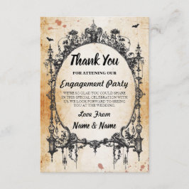 ハロウィン 感謝祭 ウェディング ゴシック フレーム カード