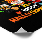 ハロウィン+感謝祭+クリスマスのノーム ポスター (角)