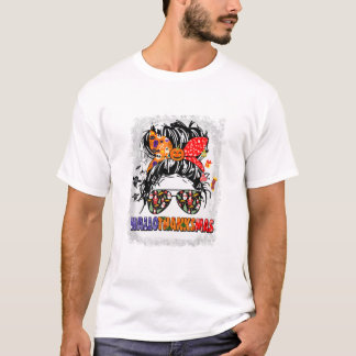 ハロウィン+感謝祭+クリスマス Tシャツ