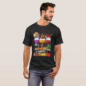ハロウィン＋感謝祭＋ハッピー ハロサンキューウィン Tシャツ (正面フル)