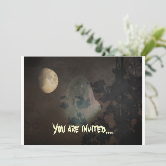 ハロウィン 招待状 (スタンド正面)