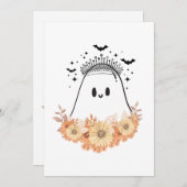 ハロウィン 招待状 (正面/裏面)