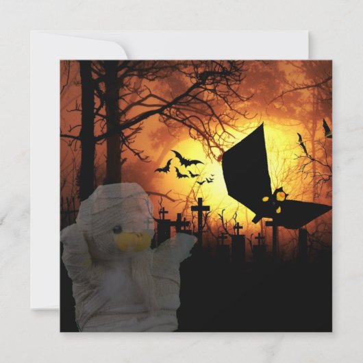 ハロウィン 招待状 (正面)