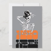 ハロウィン 招待状 (裏面)