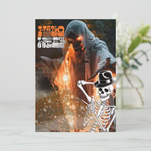 ハロウィン 招待状 (スタンド正面)