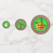 ハロウィン 楽しい テーブル コンフェッティ (正面)